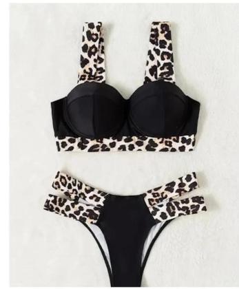 Imagem de Biquini Neon Tiras Grossa Modelo Das Gringas Fio Duplo