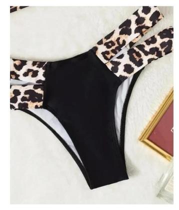 Imagem de Biquini Neon Tiras Grossa Modelo Das Gringas Fio Duplo