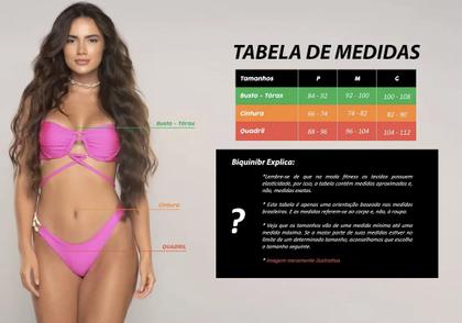 Imagem de Biquini parte de cima nó  fts - azul turquesa