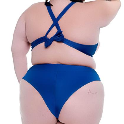 Imagem de Biquini Plus Size Bojo Torcido Calcinha Fio Duplo Ajustável