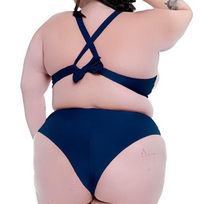 Imagem de Biquini Plus Size Bojo Torcido Calcinha Fio Duplo Ajustável