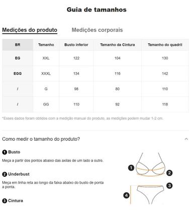 Imagem de Biquini Plus Size Cintura Alta Praia E Piscina Em Malha Fria