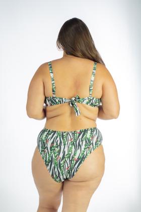 Imagem de Biquíni Plus Size Estampado Asa Delta com Alta Sustentação
