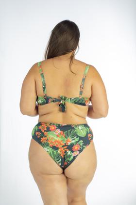 Imagem de Biquíni Plus Size Estampado Asa Delta com Alta Sustentação