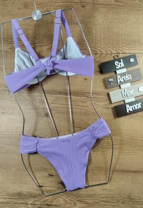 Imagem de Biquíni Plus size Feminino Texturizado Aro Sem Bojo Cacinha BomBom Fio Duplo