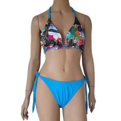Imagem de Biquini Praia Preto Asas Delta Bikini Musa De Verão 35