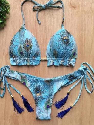 Imagem de Biquini Push Up Sexy Feminino Ruotongsept - Conjunto de Banho 2022