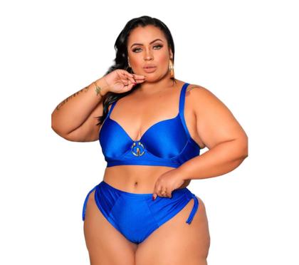 Imagem de Biquini - Sutiã e Calcinha Forrada- Plus Size- Feminino