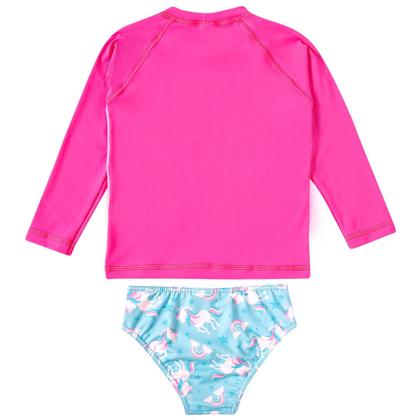 Imagem de Biquini Tip Top Com Blusa De Proteção Filtro Uv50 Fps Manga Longa B1