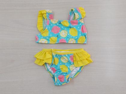 Imagem de Biquíni Tip Top Limão Com Babado E Proteção Uv50+ Cód: 304