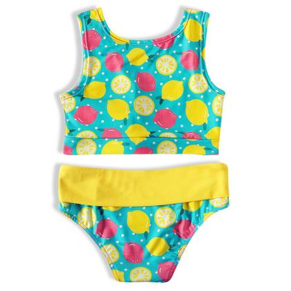 Imagem de Biquini Tip Top Limão Top Lacinho Proteção Uv50+ Cód: 499