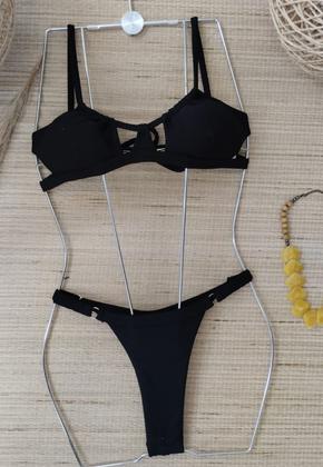 Biquini Top Texturizado Com Decote Com Calcinha Reguladora Fio Duplo - Multmix Imagem de Biquini Top Texturizado Com Decote Com Calcinha Reguladora Fio Duplo