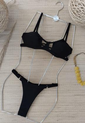 Biquini Top Texturizado Com Decote Com Calcinha Reguladora Fio Duplo - Multmix Imagem de Biquini Top Texturizado Com Decote Com Calcinha Reguladora Fio Duplo