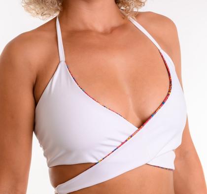 Imagem de BIQUINI TRANSPASSADO dupla face com proteção 50uv. Compre e GANHE eco bag personalizada e mimo