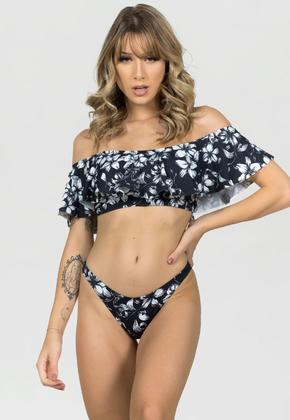 Imagem de Biquíni Vekyo Ciganinha Adulto Ombro a Ombro Estampado