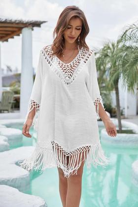 Imagem de Biquínis e Maiôs de Crochê Femininos - Saída de Praia e Túnica de Verão