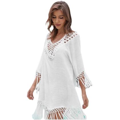 Imagem de Biquínis e Maiôs de Crochê Femininos - Saída de Praia e Túnica de Verão