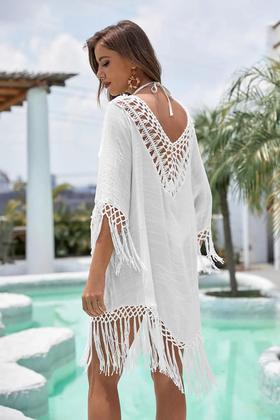 Imagem de Biquínis e Maiôs de Crochê Femininos - Saída de Praia e Túnica de Verão