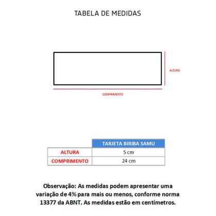 Imagem de Biriba Tarjeta De Identificação Enfermeiro Samu 192
