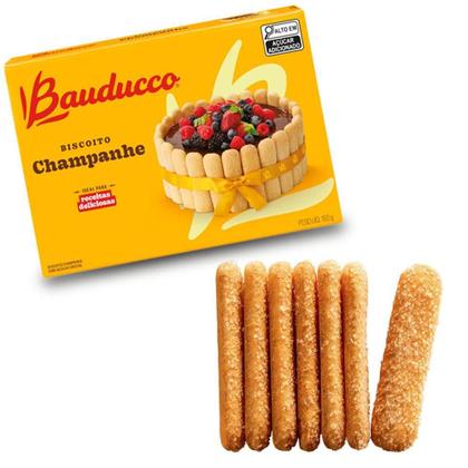 Imagem de Biscoito Bauducco Champanhe Kit 5 Pacotes De 150G