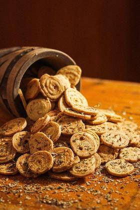 Imagem de Biscoito Caseiro Disquinho de Orégano Natural 500g Kebis