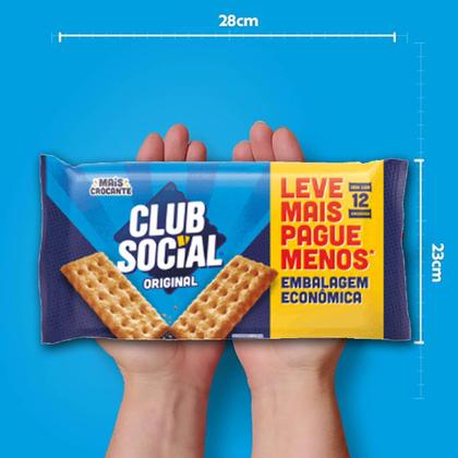 Imagem de Biscoito Club Social Original Atacado Caixa Com 240 Unidades