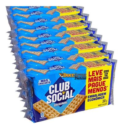 Imagem de Biscoito Club Social Original Atacado Caixa Com 240 Unidades
