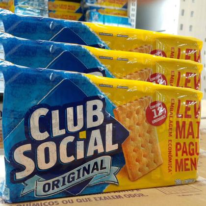 Imagem de Biscoito Club Social Original Atacado Caixa Com 240 Unidades
