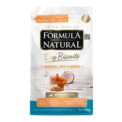 Imagem de Biscoito Fórmula Natural Dog Biscuits para Cães Adultos de Pequeno Porte Sabor Abóbora, Coco e Quinoa 250g