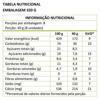 Imagem de Biscoito Leite Orquídea 320g