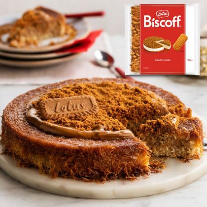 Imagem de  Biscoito Lotus Biscoff Moído Crumbs Kit 3 pacotes de 750g
