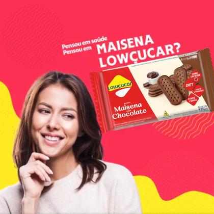Imagem de Biscoito Maisena Chocolate Lowçucar Zero Adição de Açúcares 115g