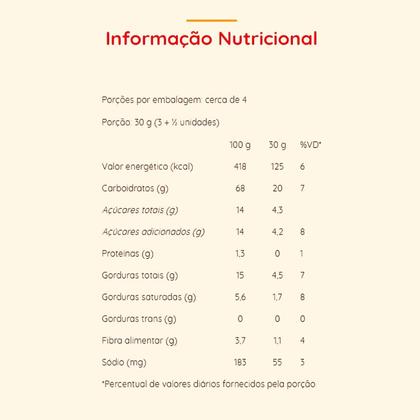Imagem de Biscoito Maizena Com Psyllium Sem Glúten Sabor Chocolate - Natural Life 112g