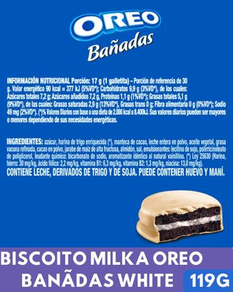 Imagem de Biscoito milka oreo bañadas white 119g