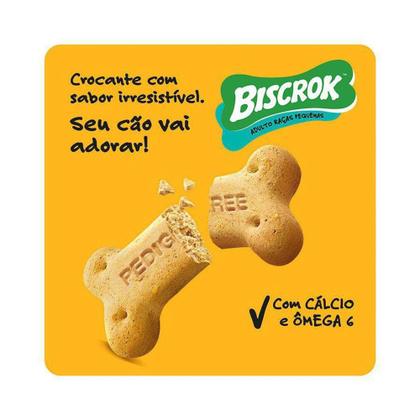 Imagem de Biscoito Pedigree Biscrok Mini para Cães Adultos de Raças Pequenas - 150g