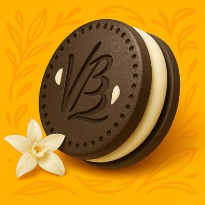 Imagem de Biscoito Recheadinho Bauducco Baunilha Kit 3 Pacotes De 108G