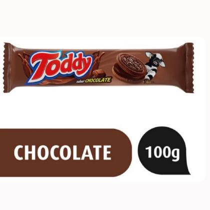 Imagem de Biscoito Recheado Baunilha Toddy Bolacha 100g Kit 5 Pacotes