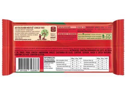 Imagem de Biscoito Recheado Chocolate ao Leite com Recheio Sabor Avelã Choco Trio Nestlé 90g