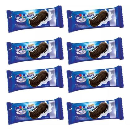 Imagem de Biscoito Recheado Golden Black Baunilha 336g - 8x42g Panco
