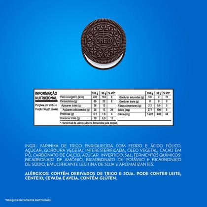 Imagem de Biscoito Recheado Oreo Origina 144g