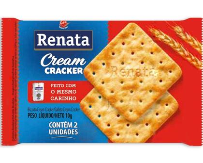 Imagem de Biscoito Sache Renata Cream Cracker Chocolate Maizena 120 U