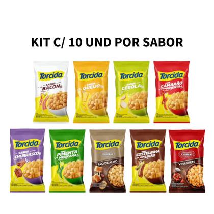 Imagem de Biscoito Salgadinho Torcida 35g C/10 Unidades