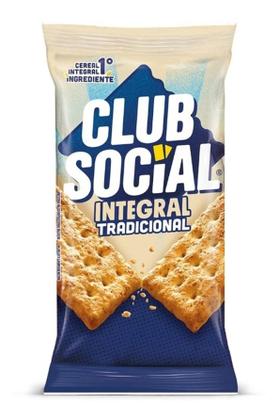 Imagem de Biscoito Salgado Club Social Integral C 6 Unidades Kit 10