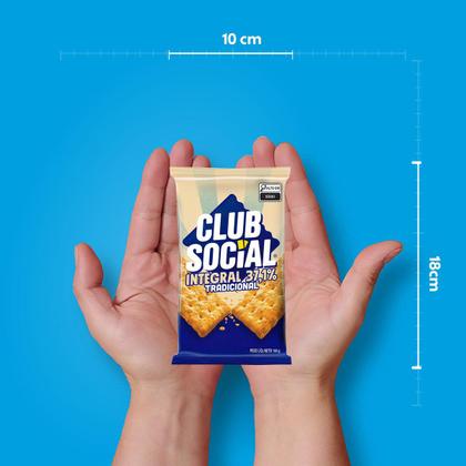Imagem de Biscoito Salgado Club Social Integral C 6 Unidades Kit 30