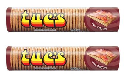 Imagem de Biscoito Salgado Tucs Bacon 100 g atacado cx com 30 unidades