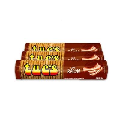 Imagem de Biscoito Salgado Tucs Bacon 100 g atacado cx com 30 unidades