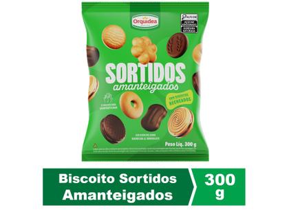 Imagem de Biscoito Sortidos Amanteigados Orquídea 300g