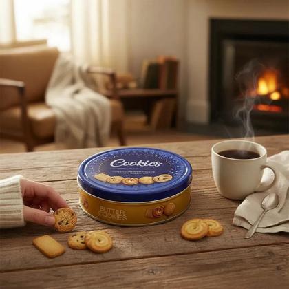 Imagem de Biscoito Tipo Amanteigado Butter Cookies Lata 454g Dancake