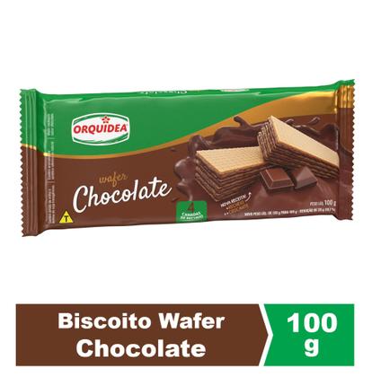 Imagem de Biscoito Wafer Chocolate Orquídea 100g