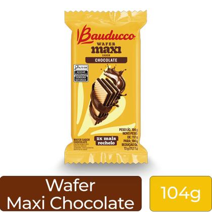 Imagem de Biscoito Wafer Maxi Bauducco Chocolate 104g